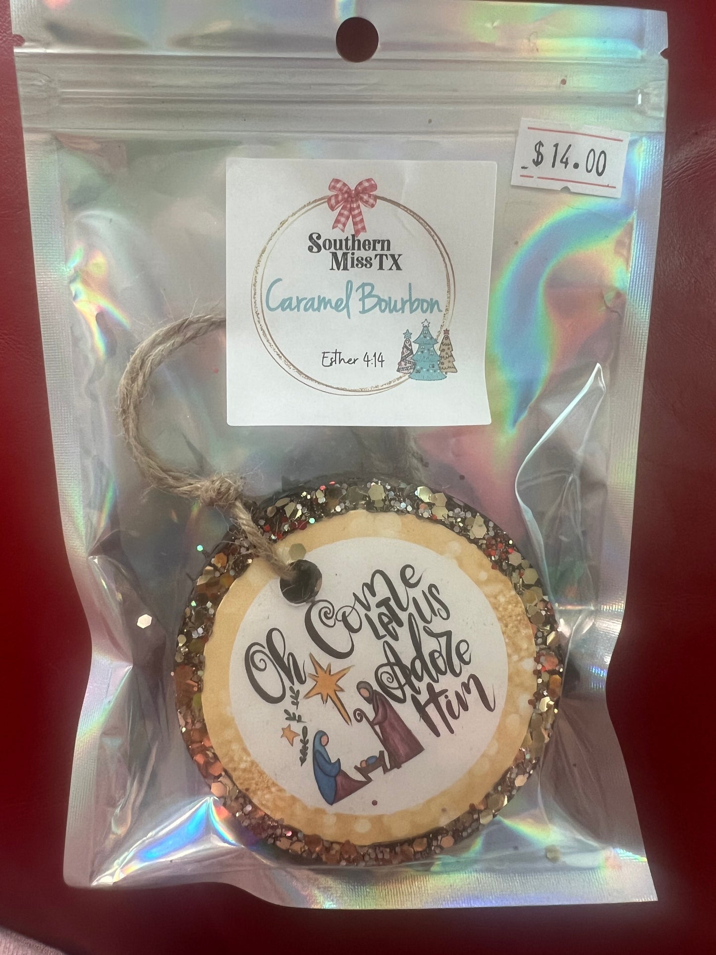 Religious Christmas Car Freshies