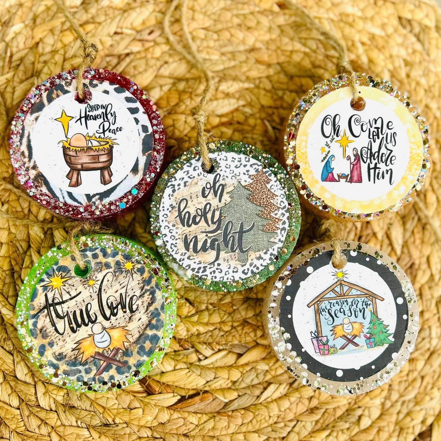 Religious Christmas Car Freshies