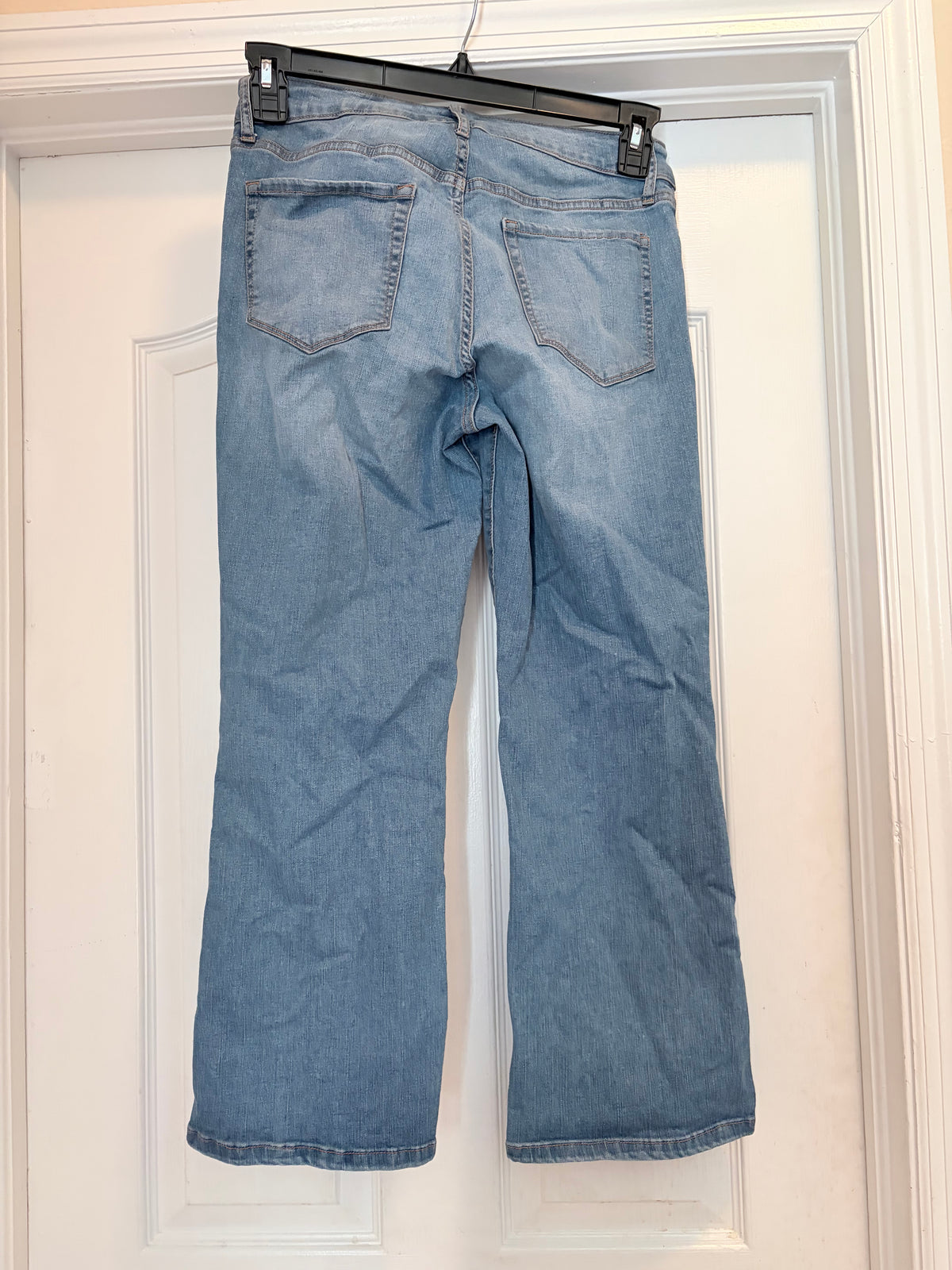 Chaps Mid Rise Crop Kick Flare Jeans Size 8/29