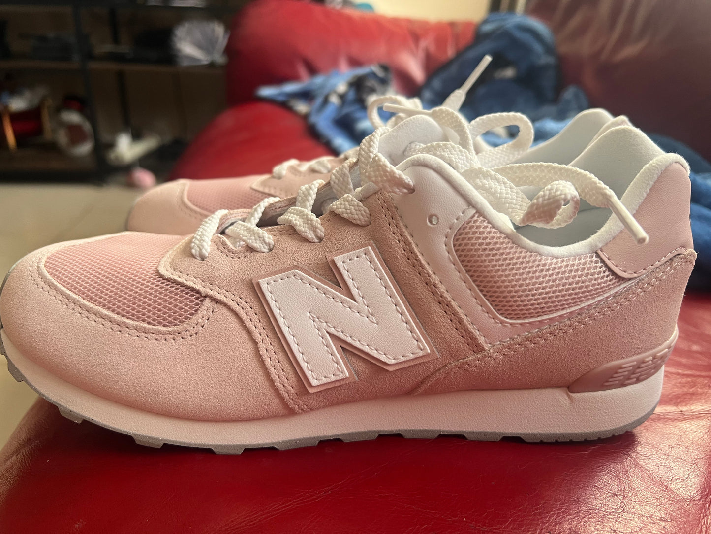 New Balance-NEW-Baby Pink Women's Sneakers