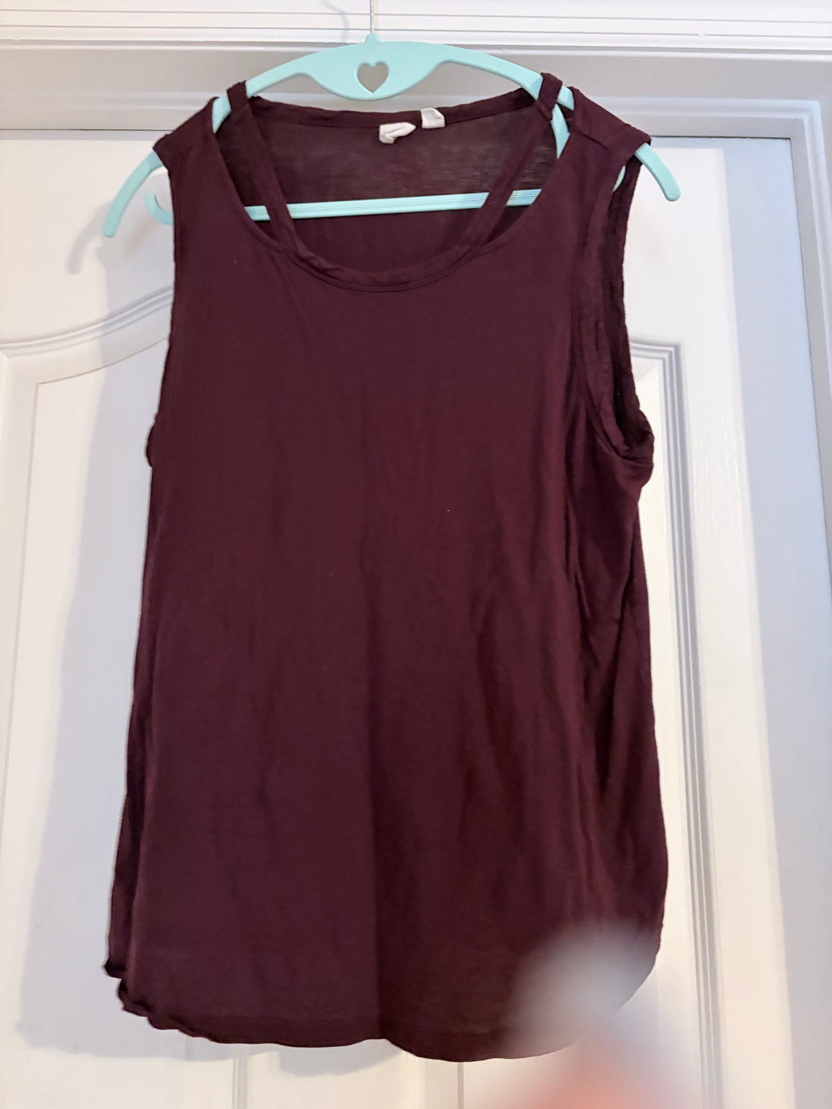 Gap Burgundy Strappy Tank Top Size Medium