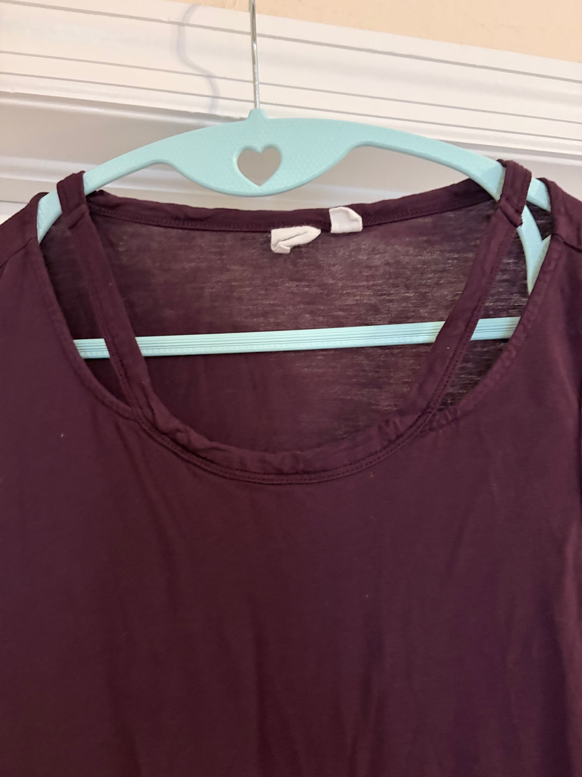 Gap Burgundy Strappy Tank Top Size Medium