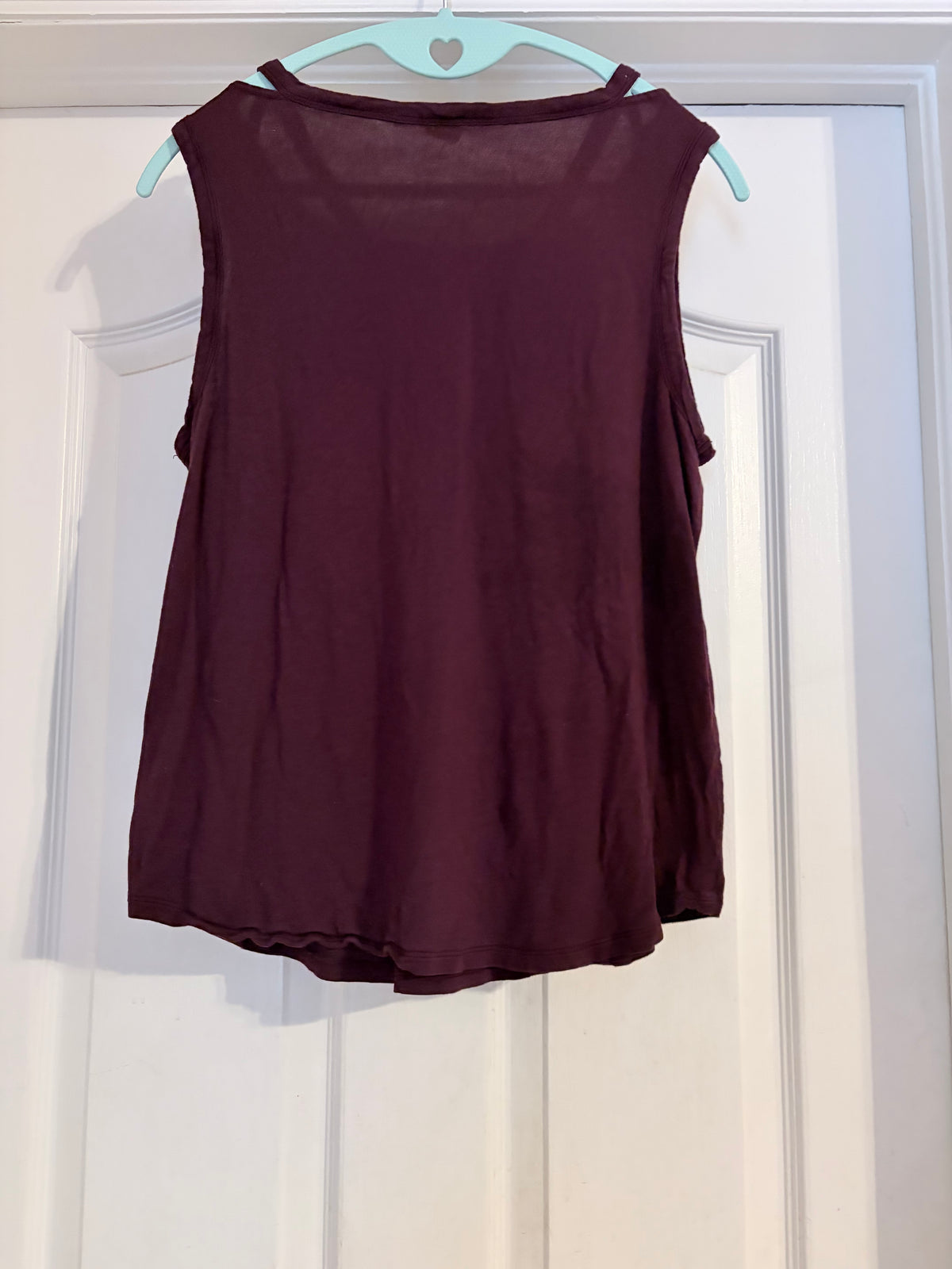 Gap Burgundy Strappy Tank Top Size Medium
