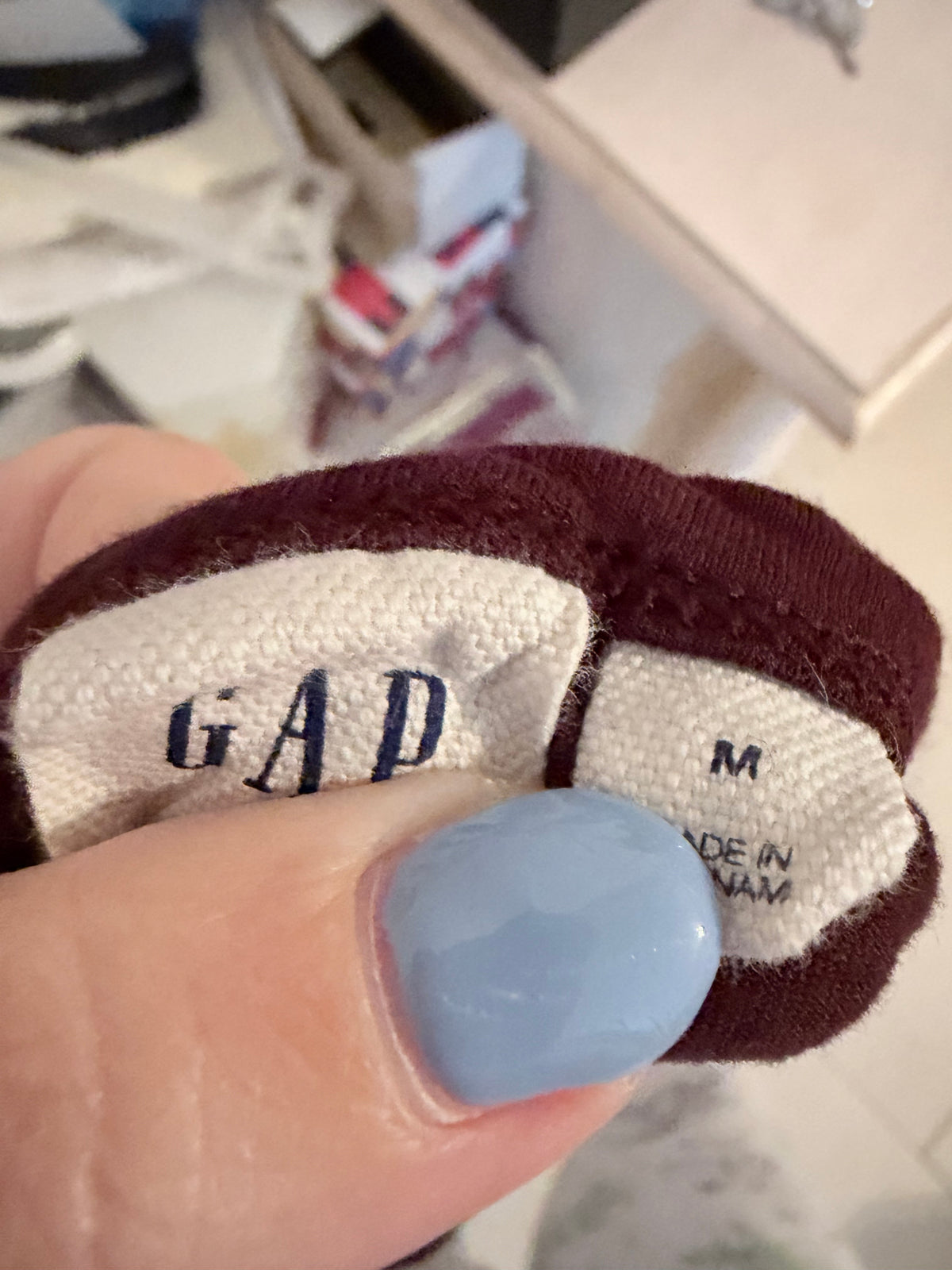 Gap Burgundy Strappy Tank Top Size Medium