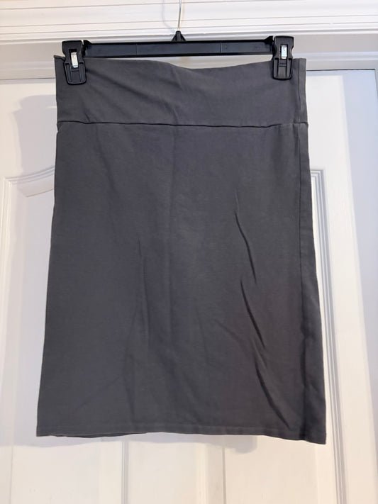 Pure & Simple Gray Stretch Pencil Skirt Size Small