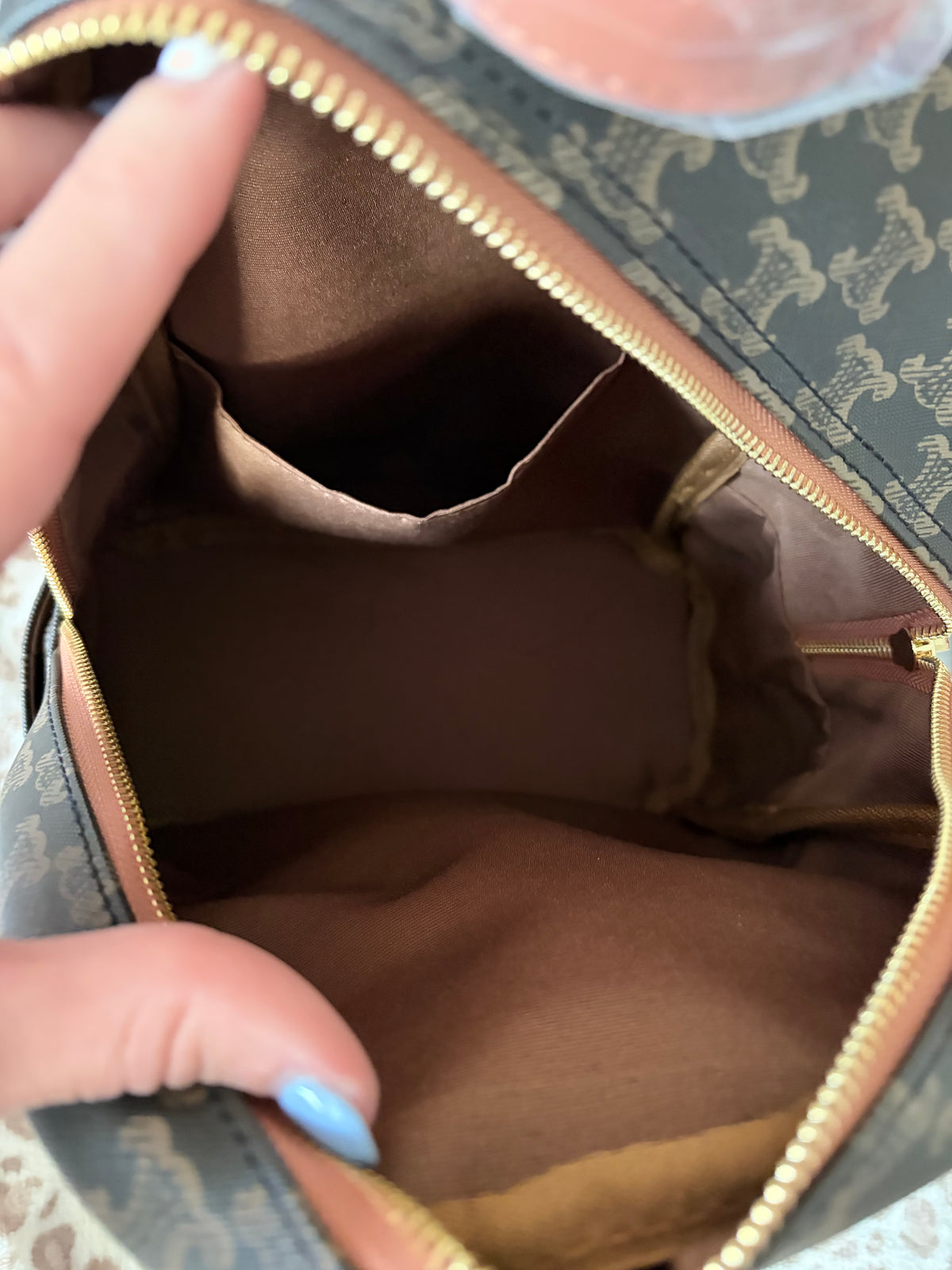 Brown Monogram Mini Backpack