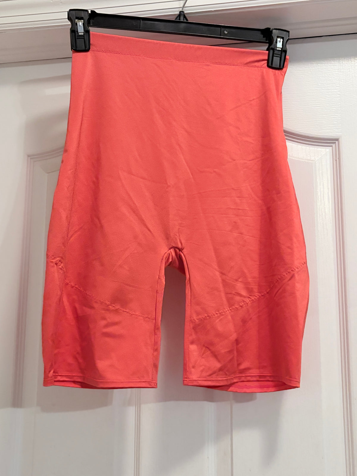 Yitty High Waisted Shapewear Biker Shorts Coral