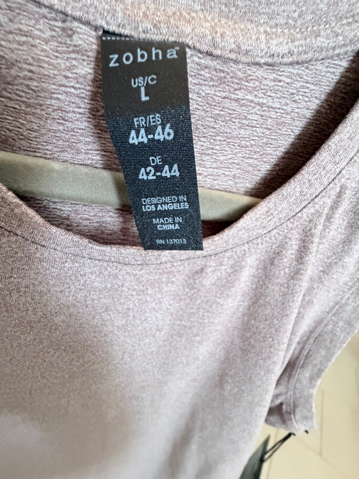 Zobha Saydee Tank Heather Sparrow Large