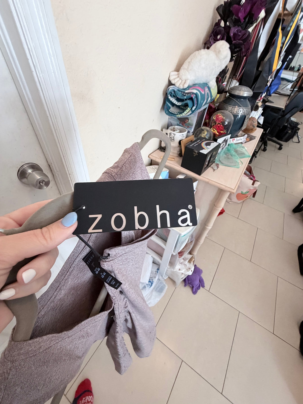 Zobha Saydee Tank Heather Sparrow Large