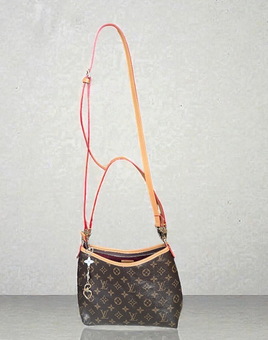 Logo Handbag with Bag Charm