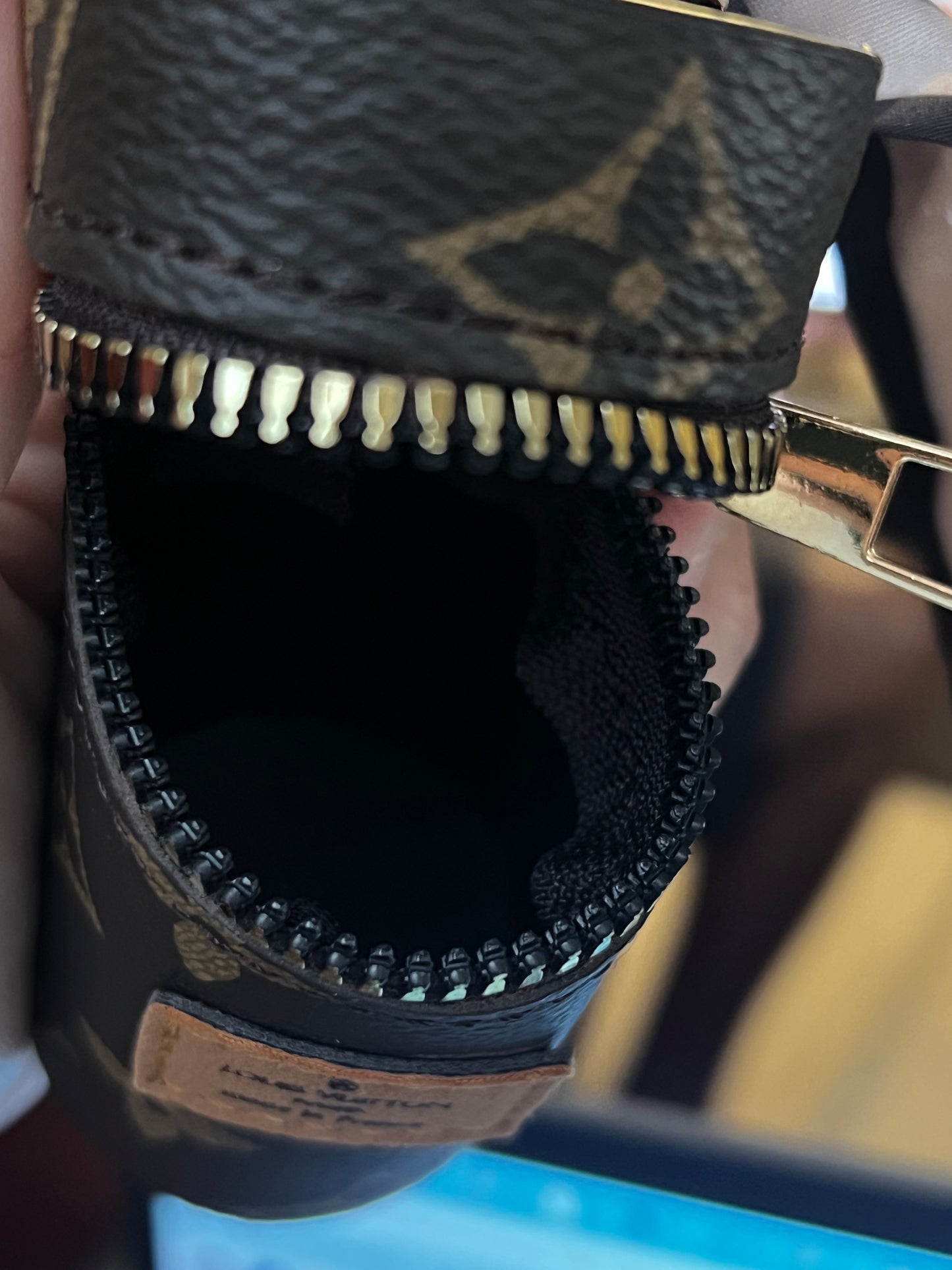 Monogram Lipstick Bucket Keychain