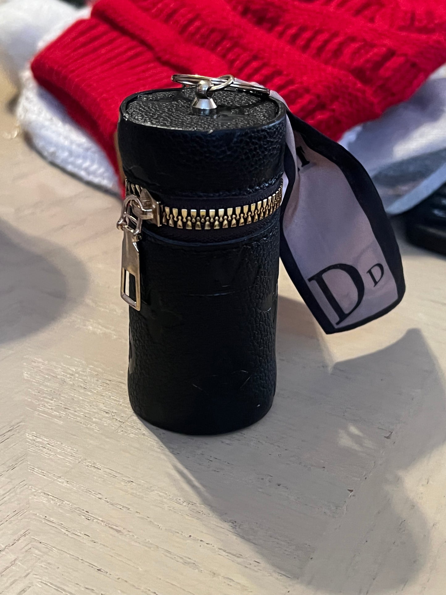 Monogram Lipstick Bucket Keychain