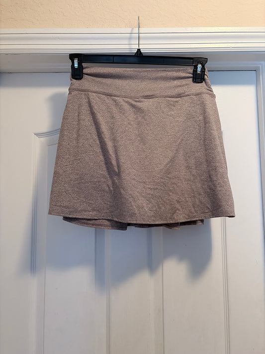 Zobha Size Large Gray Pleated Athletic Tennis Golf Skort