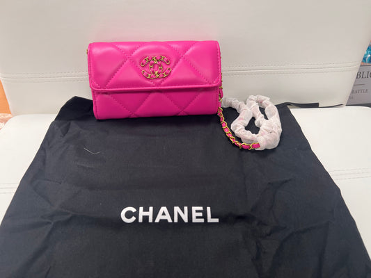 Hot Pink Clutch Purse