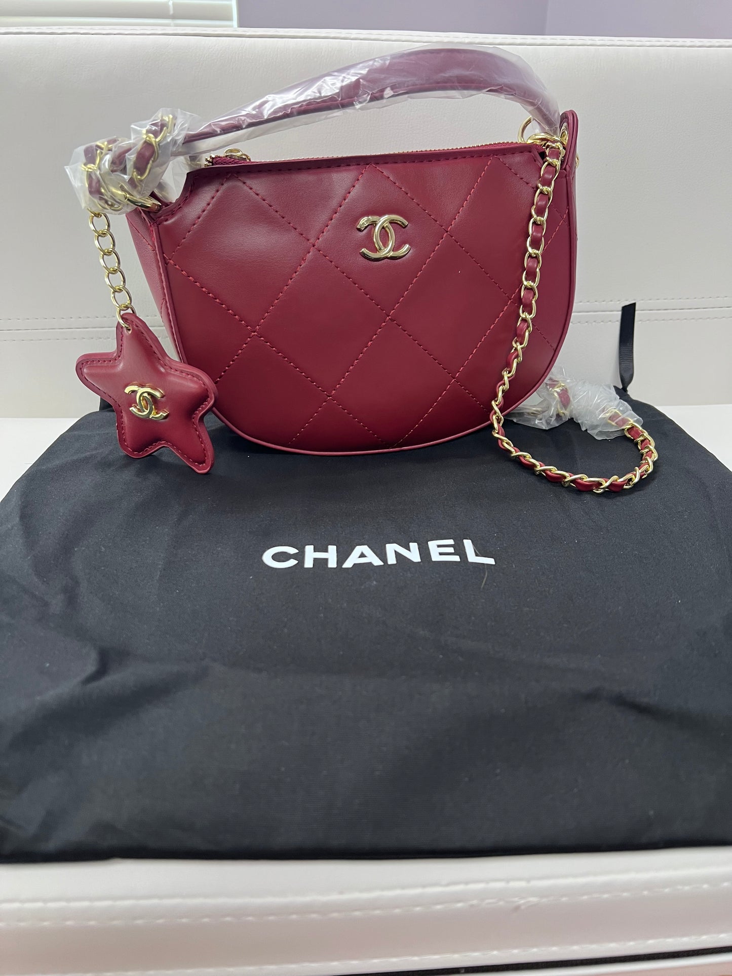 Classic Purse with Star Accent