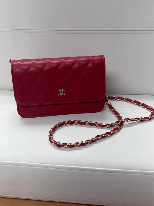 Red Classic Purse