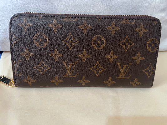 Monogram Zipper Wallet
