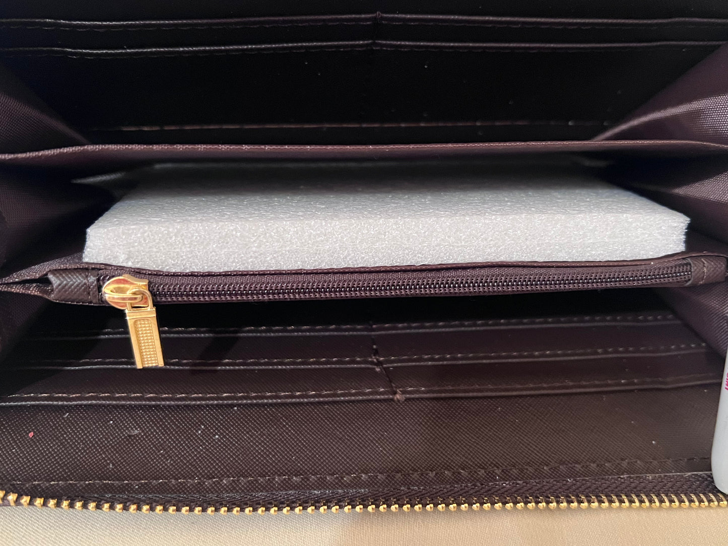 Monogram Zipper Wallet