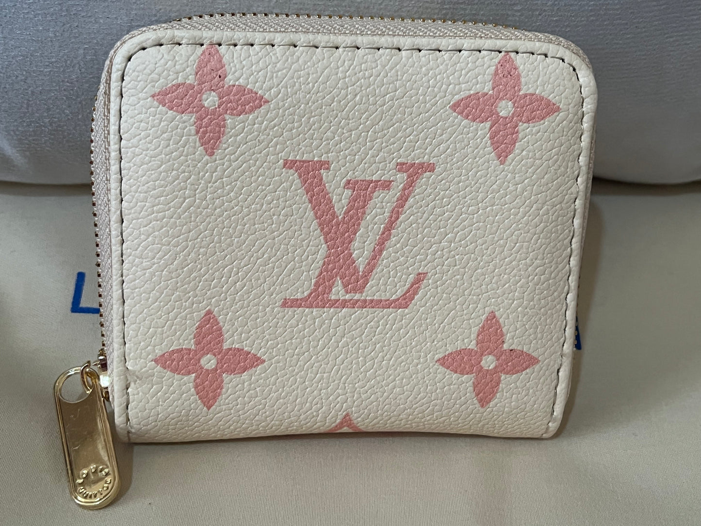 Pink Monogram Wallet