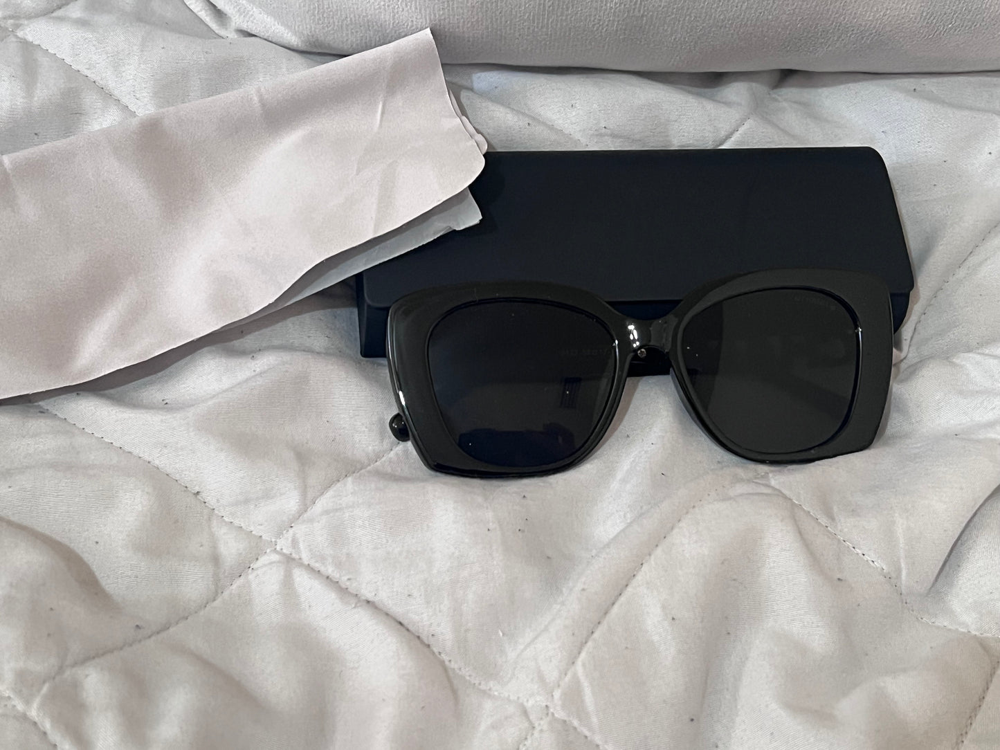 Black Designer Inspired Sunglasses