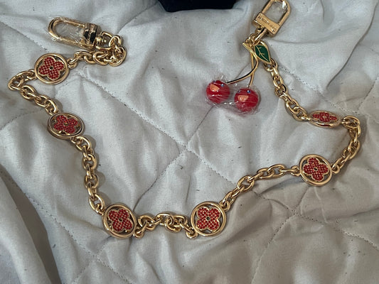 Cherry Bag Charm