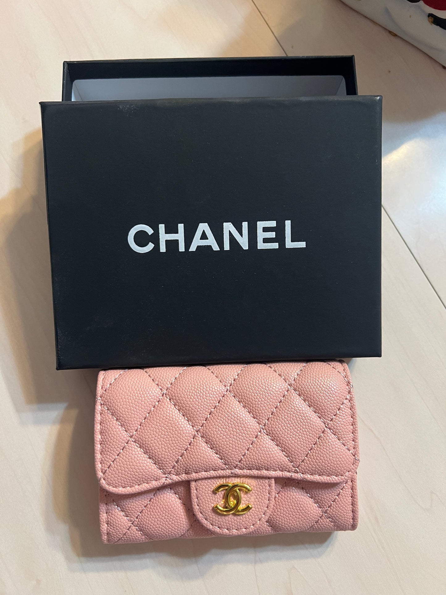 Caviar Pink Designer Inspired Coin Wallet