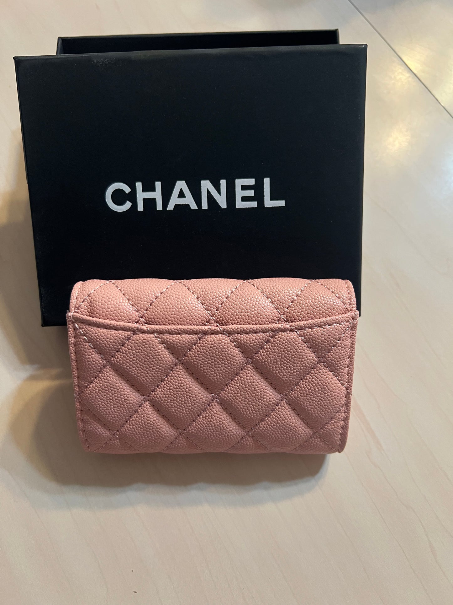 Caviar Pink Designer Inspired Coin Wallet