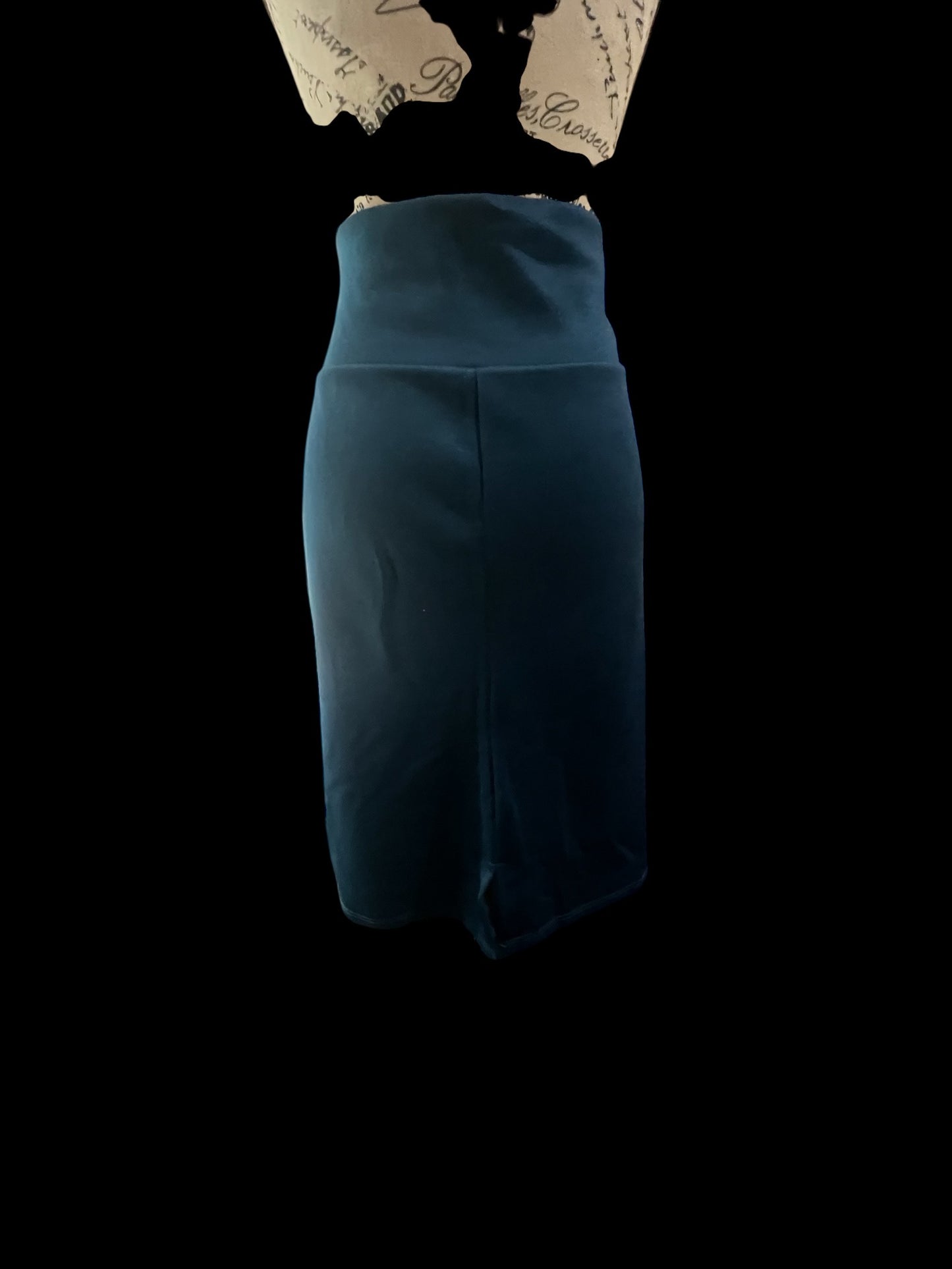 Dark Blue/Green Skirt-Size Medium-NO TAG