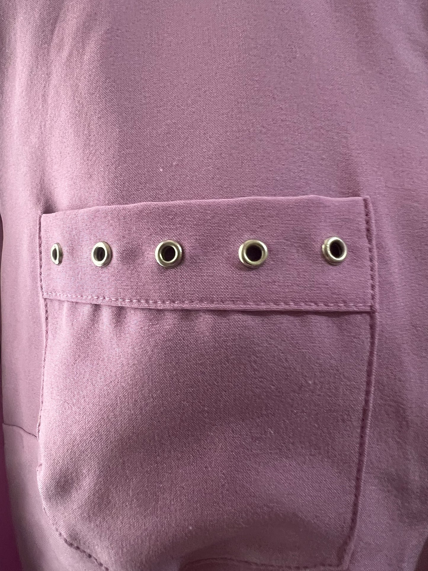 Purple Button Down-Ladies Size Medium