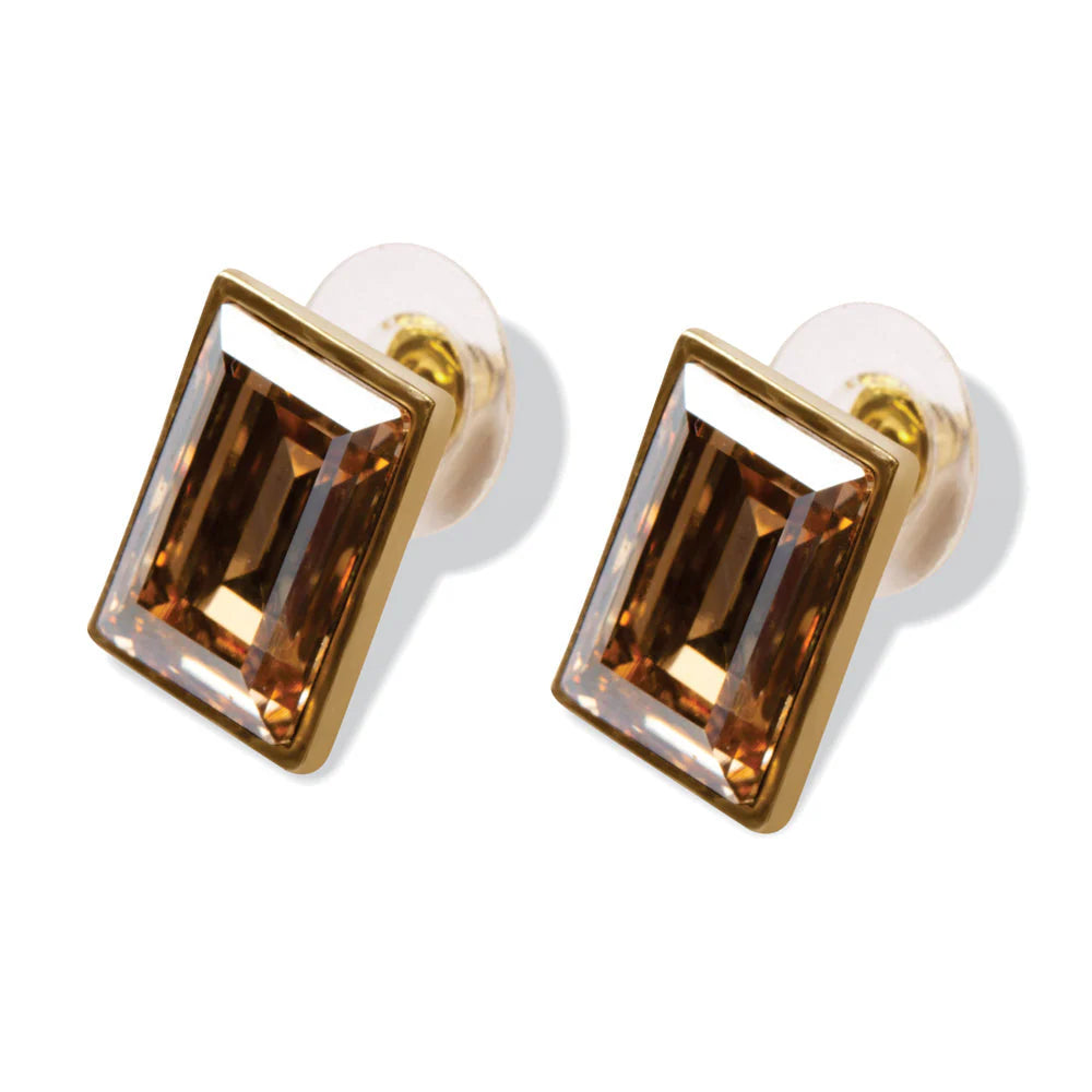 Topaz Stud Earrings