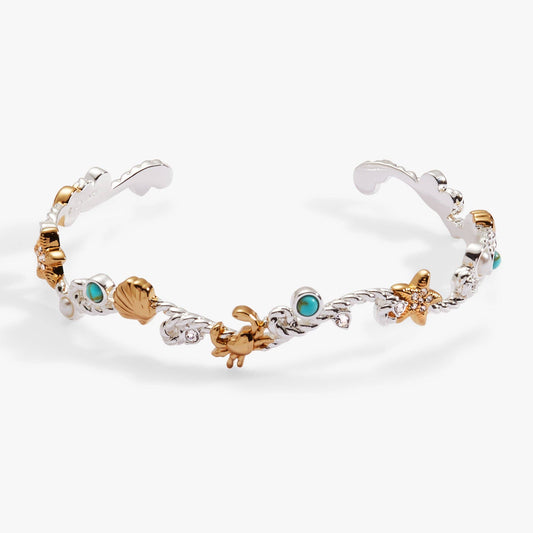 Whimsical Seaside Rope Cuff