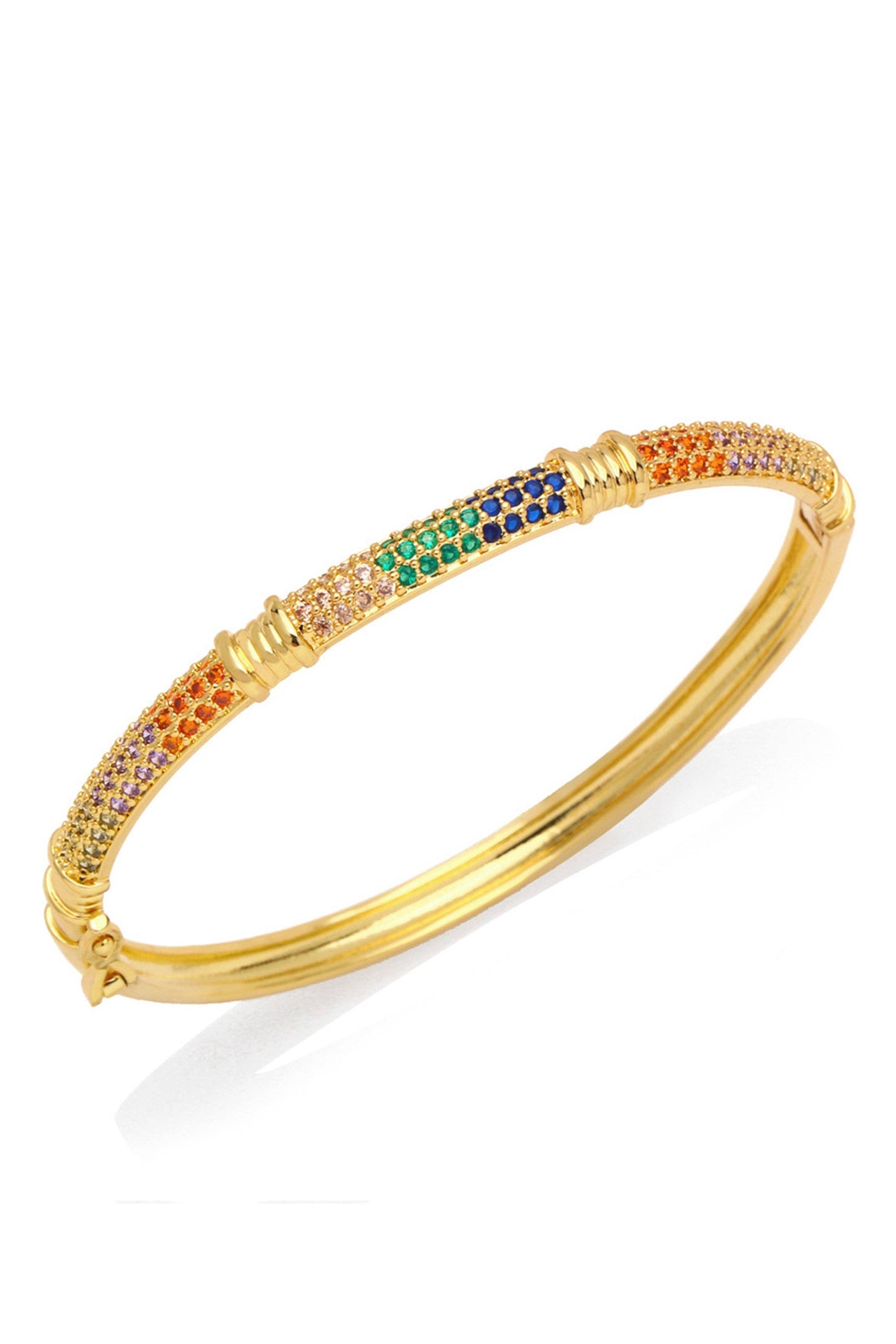 Multicolor Cubic Zirconia Bracelet