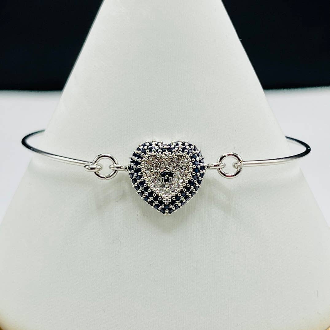 Dainty Bangle Evil Eye Bracelet Multi Style