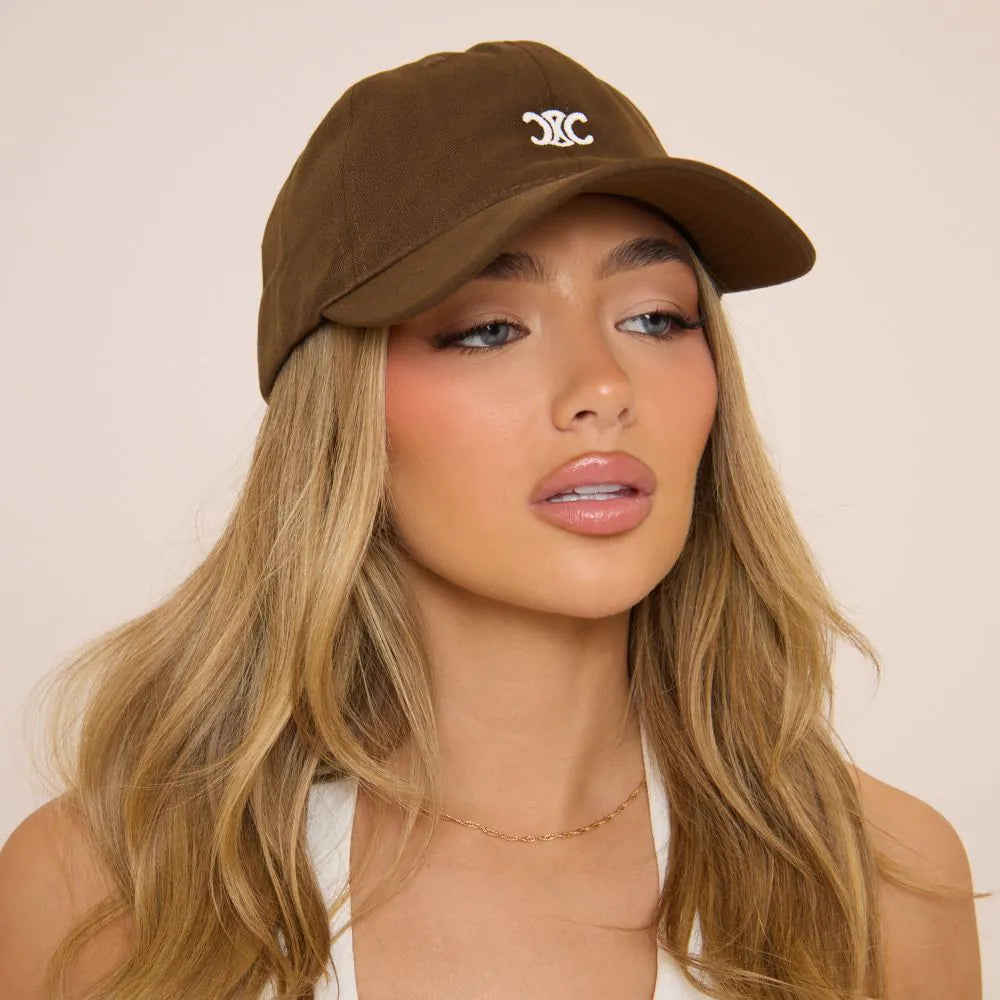 Baseball Cap with Logo Detail