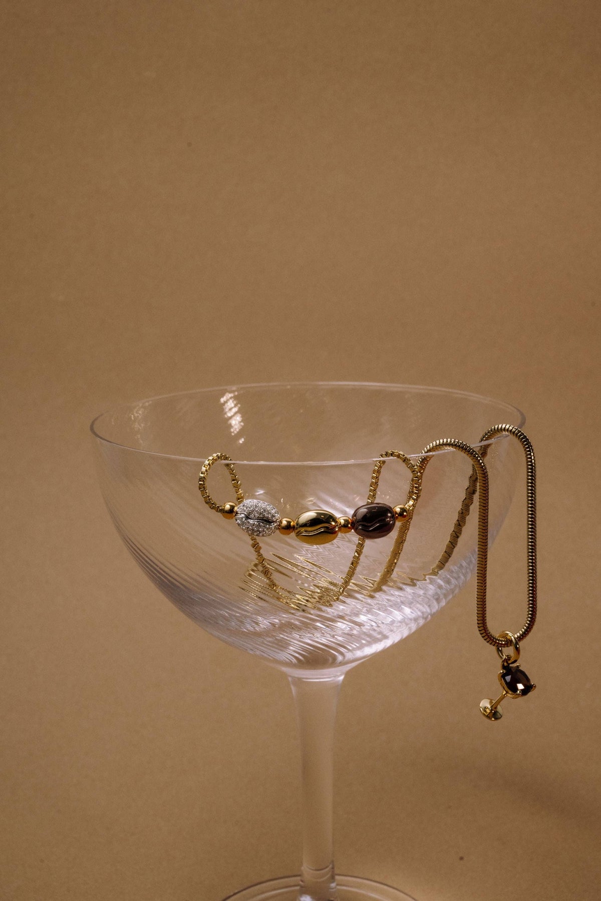 Coffee Bean Bolo Bracelet