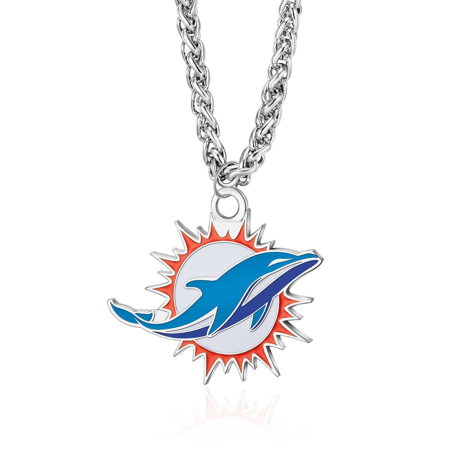 NFL Miami Dolphins Primary Team Logo Necklace