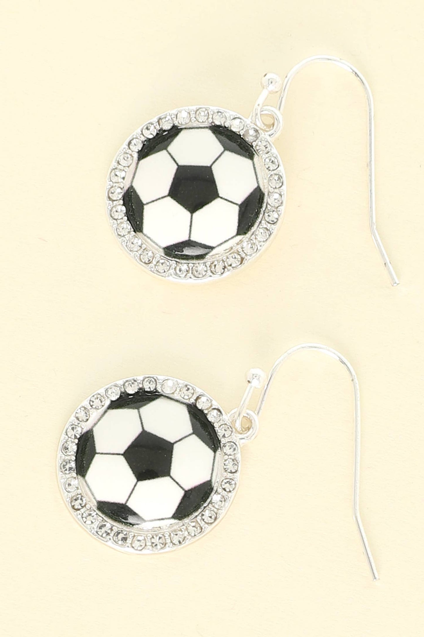 Game Day Soccer Dangle Earrings
