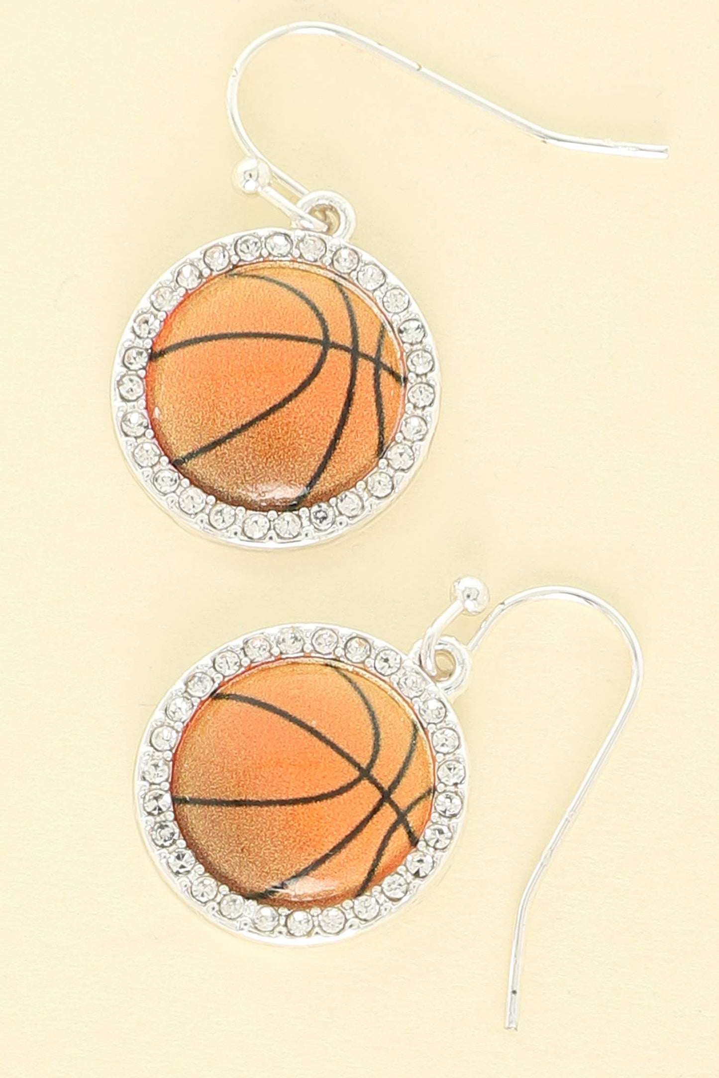 Gameday Basketball Dangle Earrings