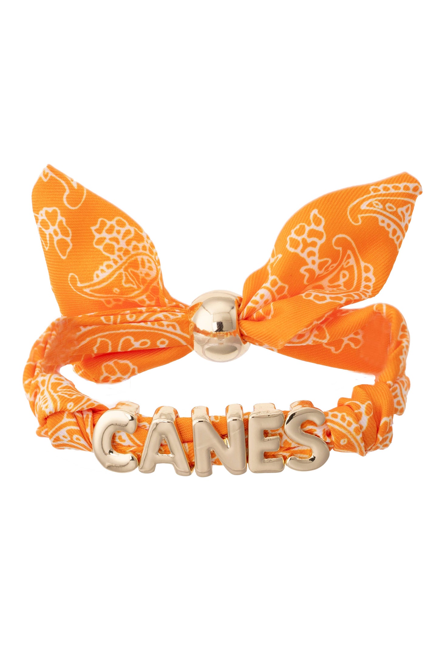 Miami Hurricanes Bandana Slider Bracelet