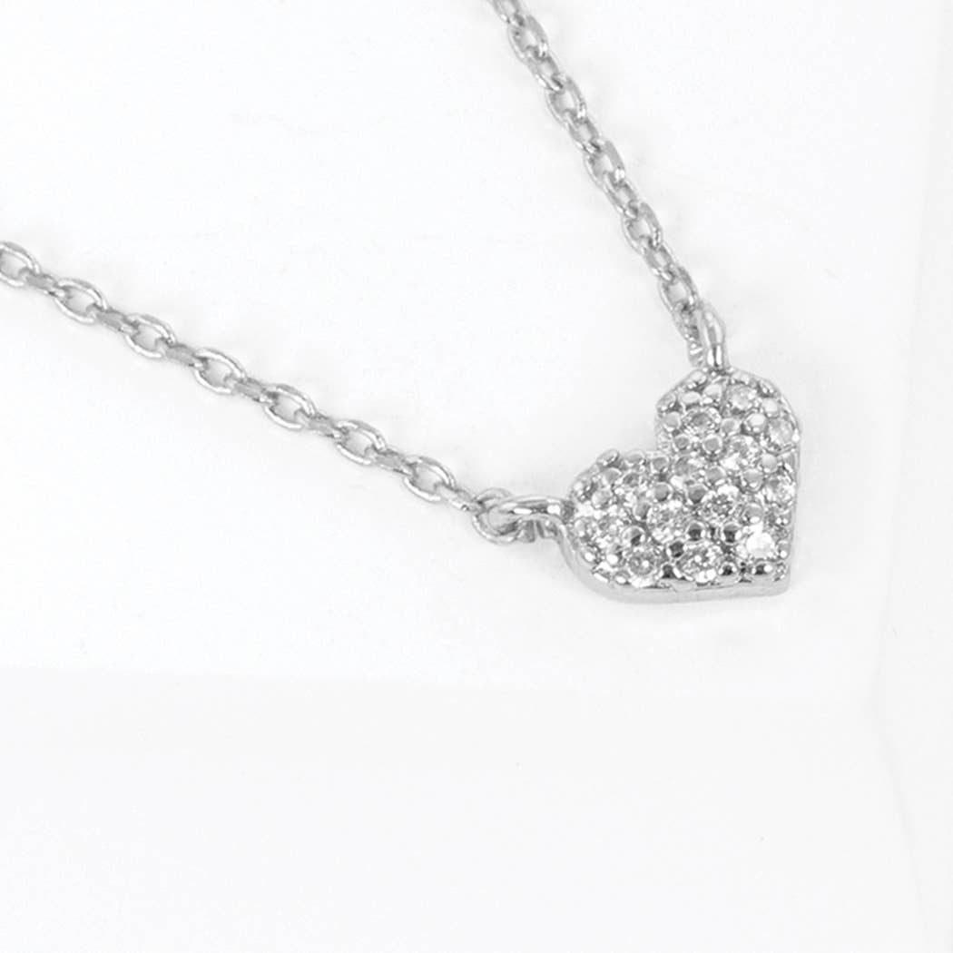 Gold-Dipped Heart Necklace
