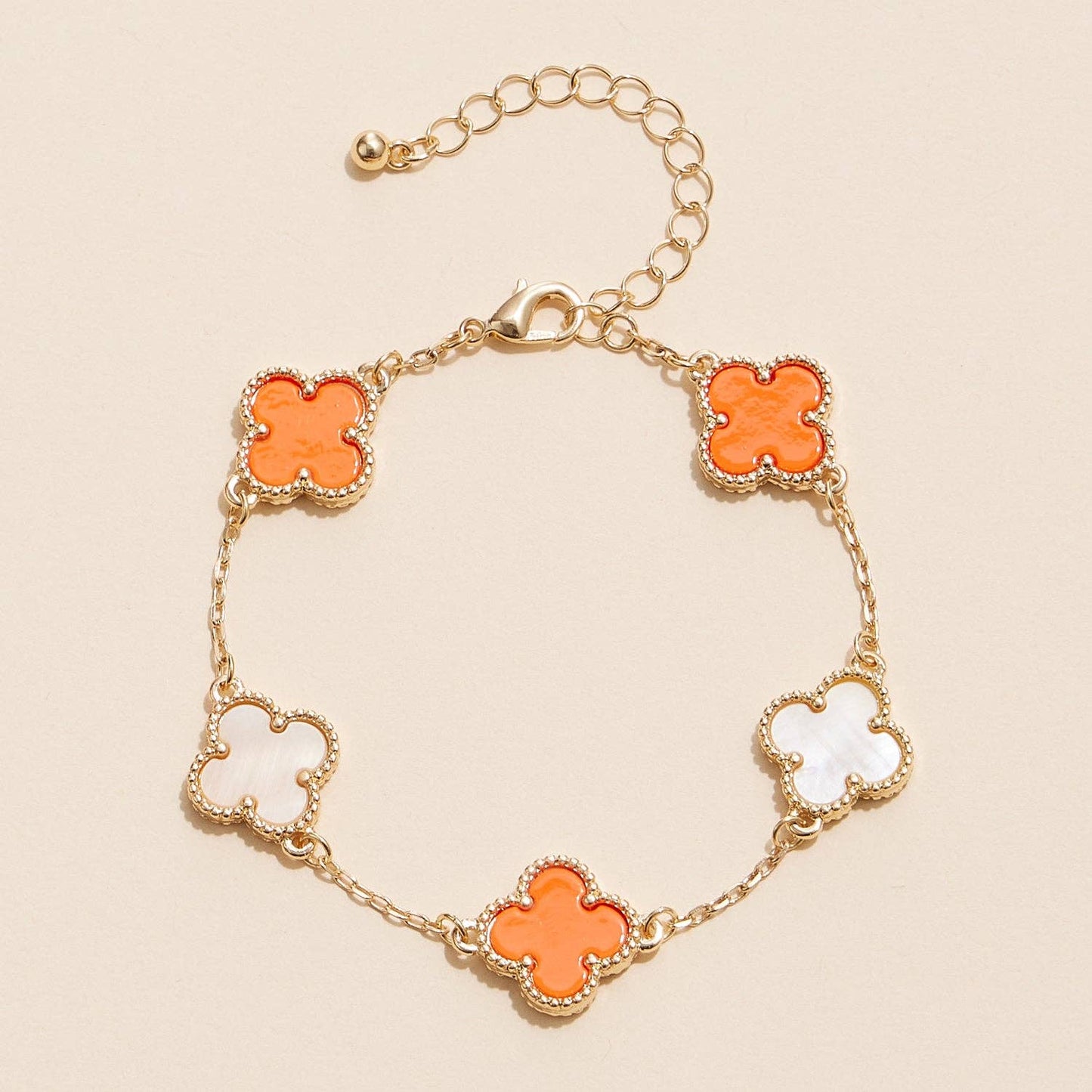 Game Day Shell Charm Bracelets