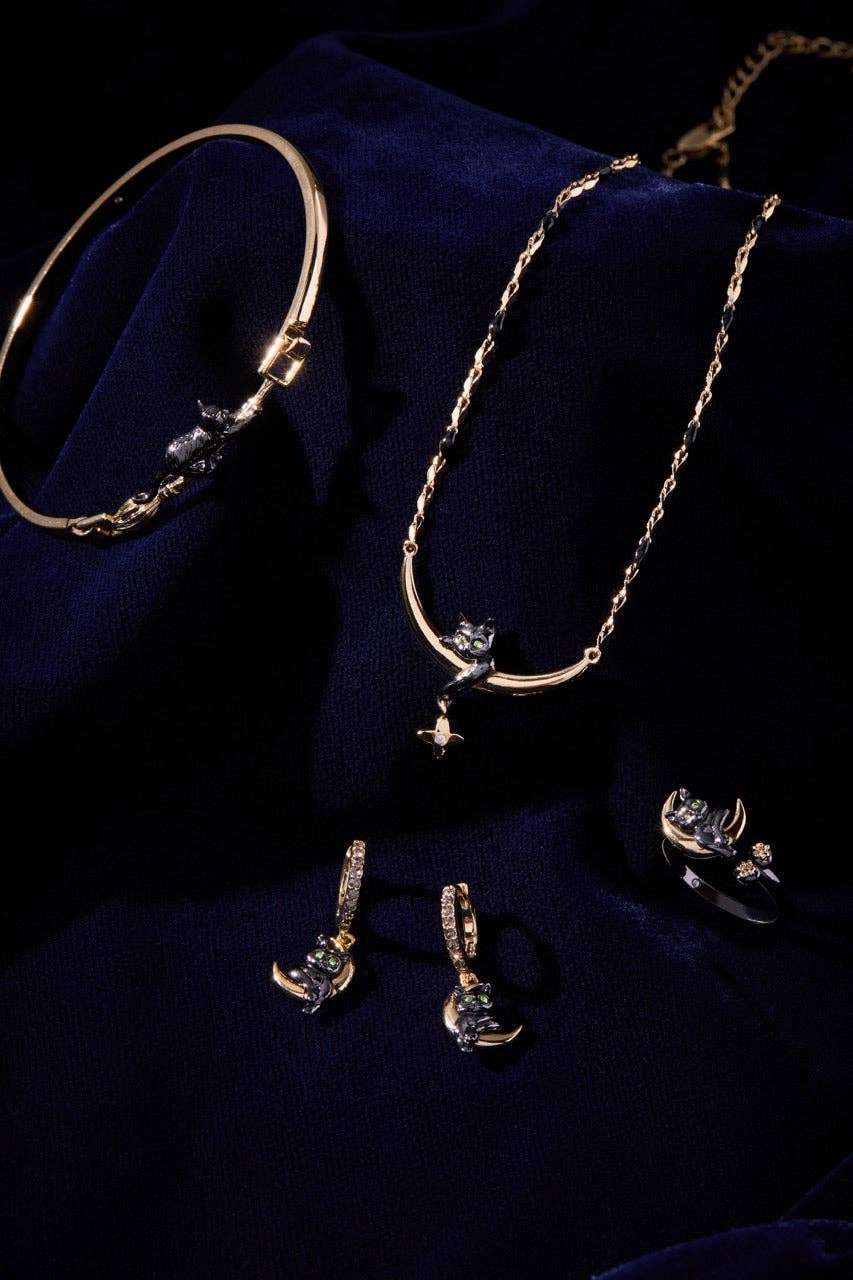 Celestial Cat Inline Necklace