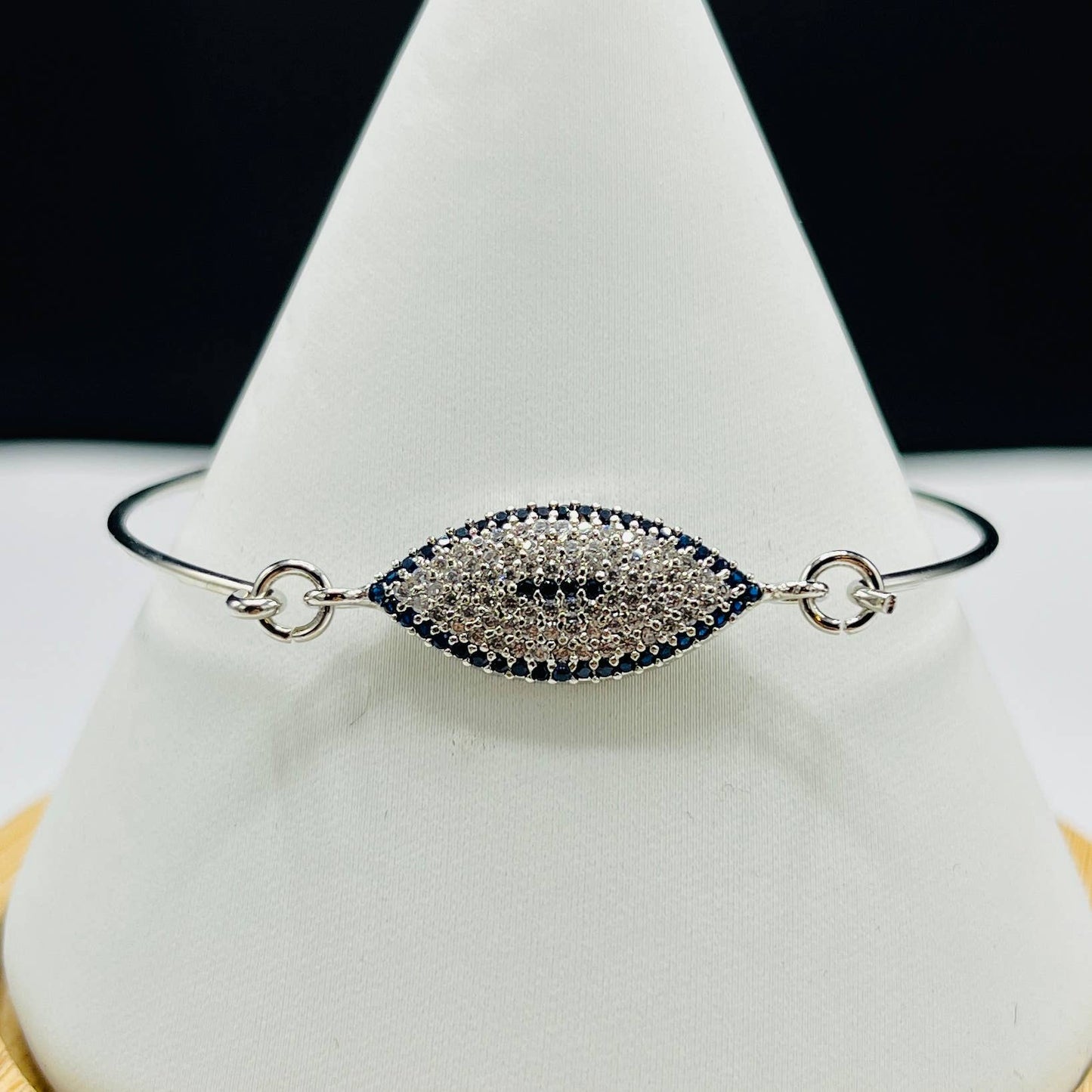 Dainty Bangle Evil Eye Bracelet Multi Style