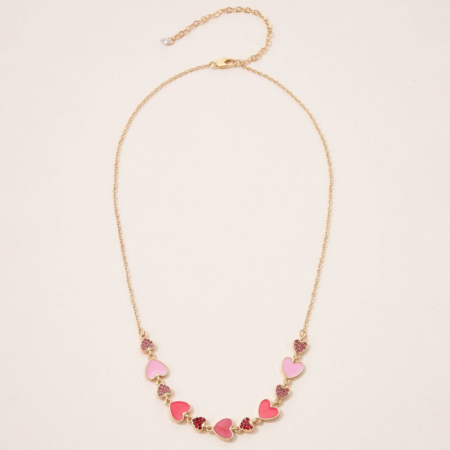Heart Enamel Necklace