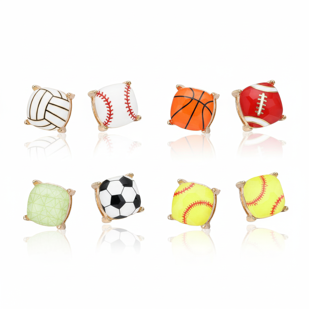 Sports Stud Earring
