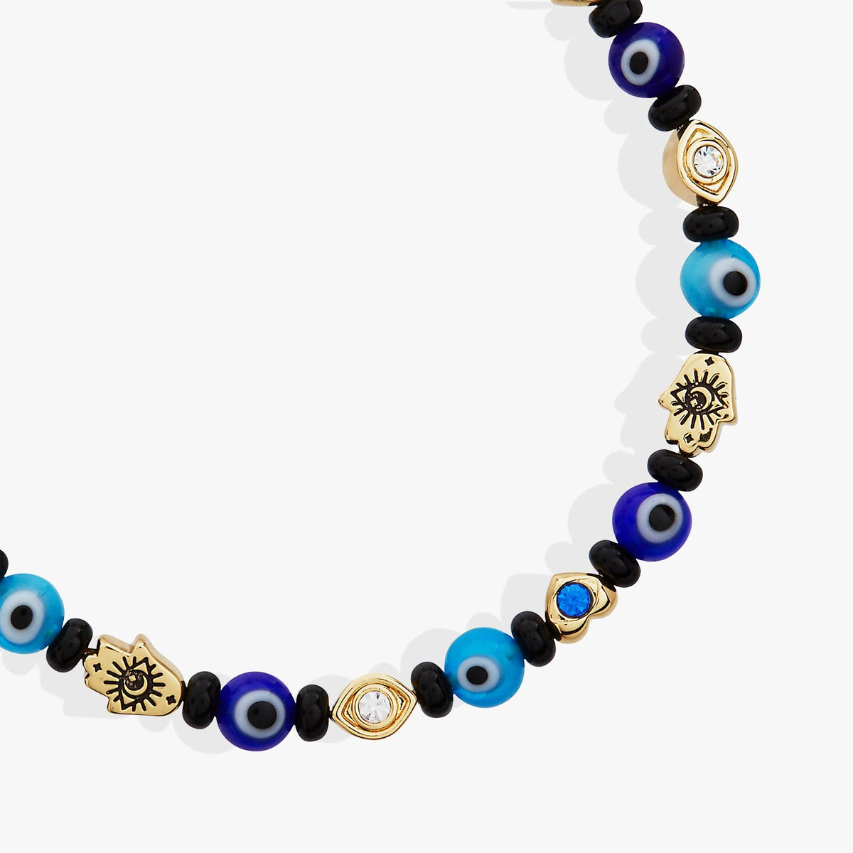 Evil Eye Beaded Bangle