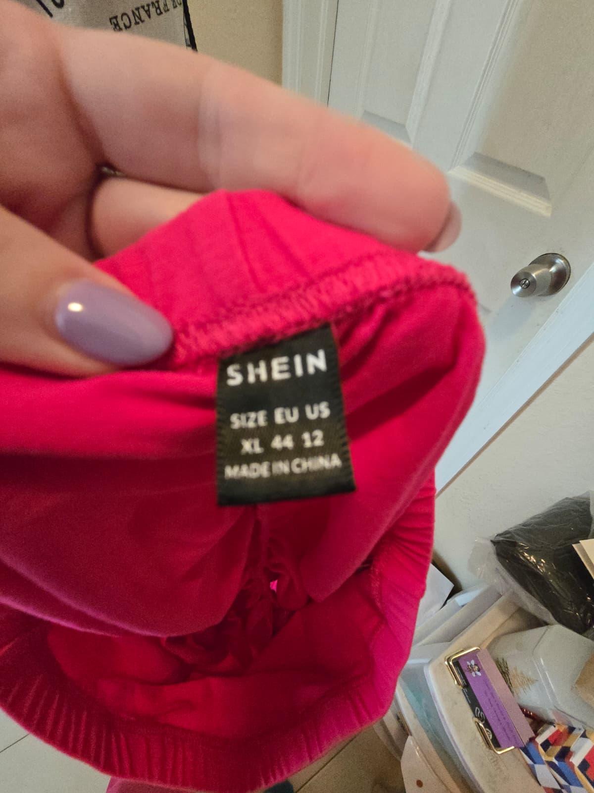 Ruched Pink Skirt – Shein Size XL