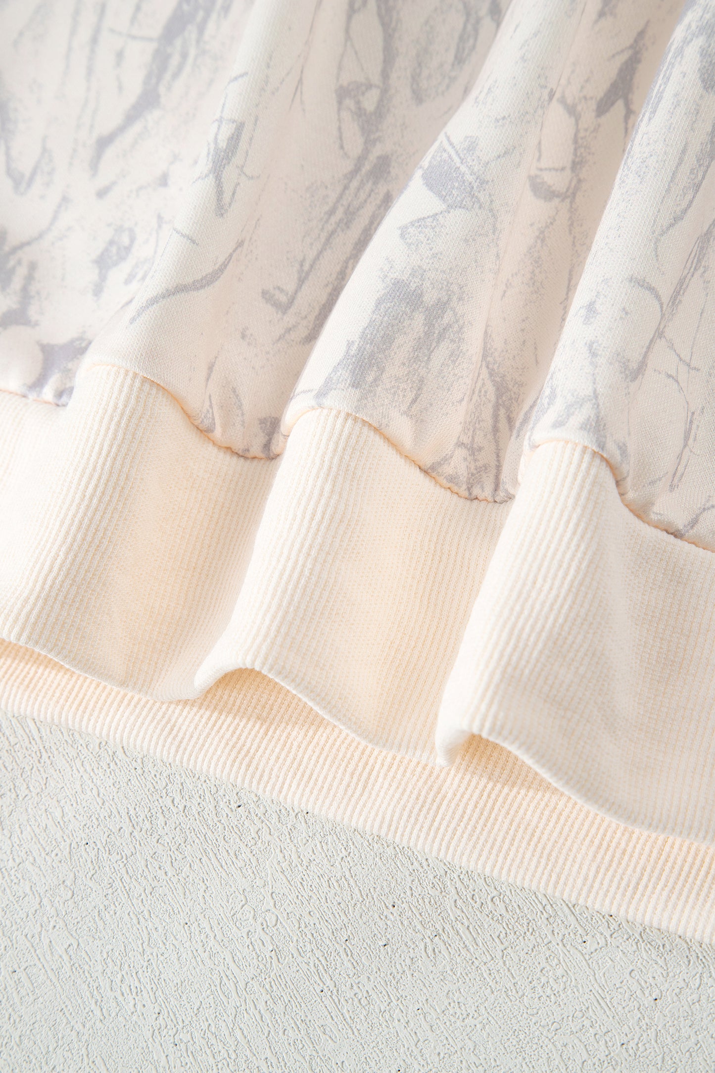 Khaki Camo Print Jogger Pants Set