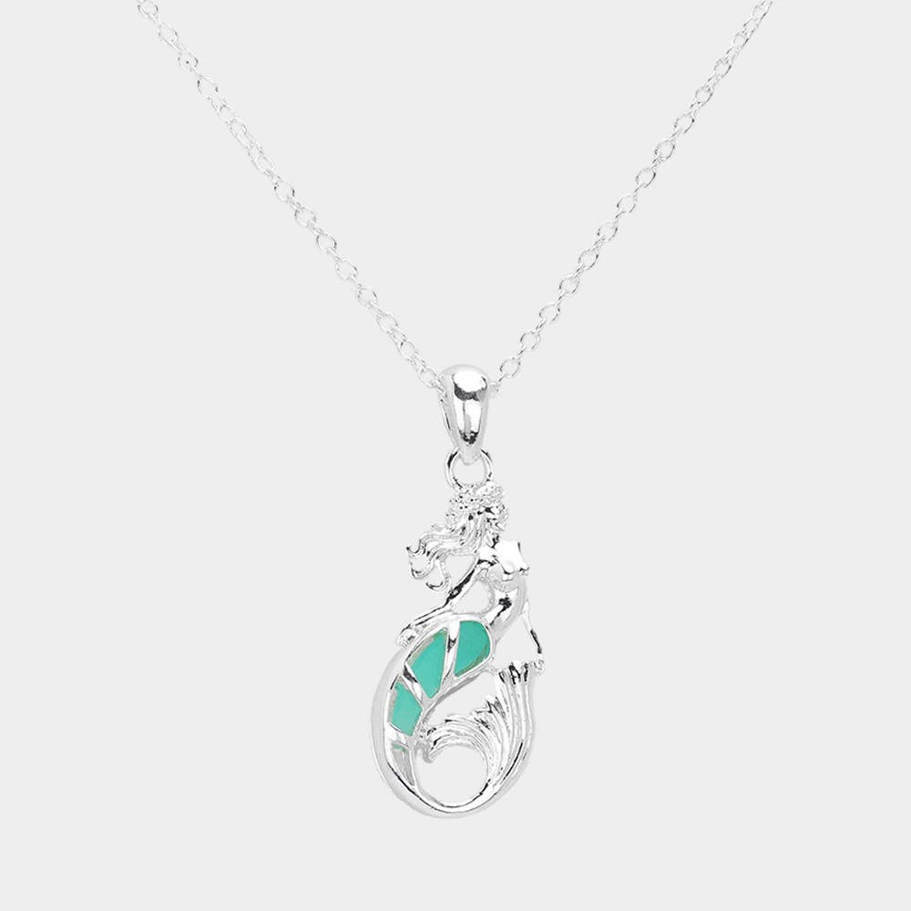Mermaid Pendant Necklace