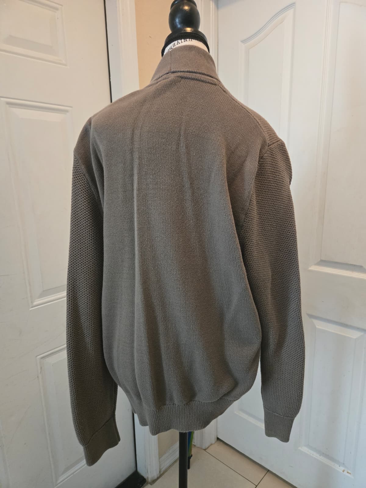 GAP Shawl Collar Waffle Knit Cardigan – Size XL